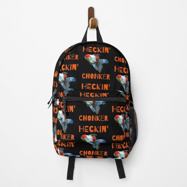 Item preview, Heckin' Chonker Funny Fat Oranda Goldfish designed and sold by Zurickdesigns.