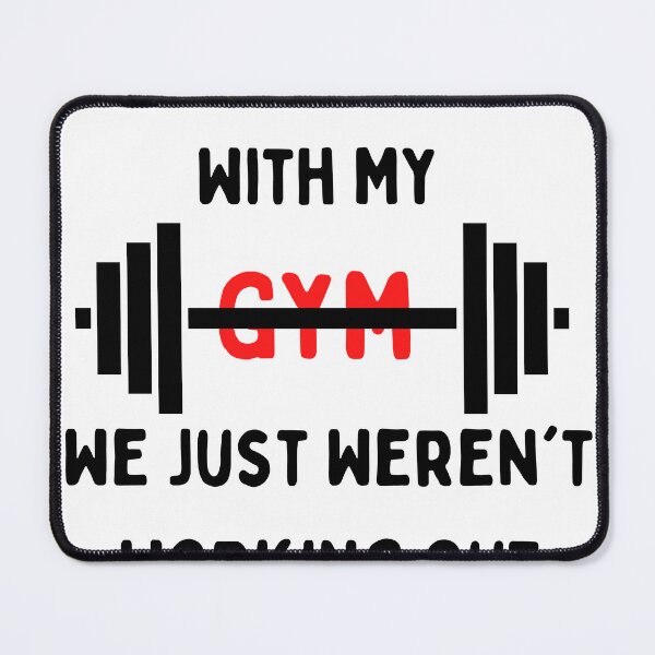 Item preview, I Broke Up With My Gym We Just Weren't Working Out Stickers designed and sold by BestArtDZ.
