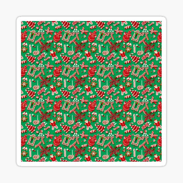Illustration christmas gingerbread Sticker