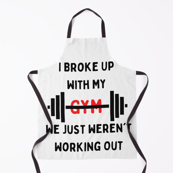 Item preview, I Broke Up With My Gym We Just Weren't Working Out Stickers designed and sold by BestArtDZ.