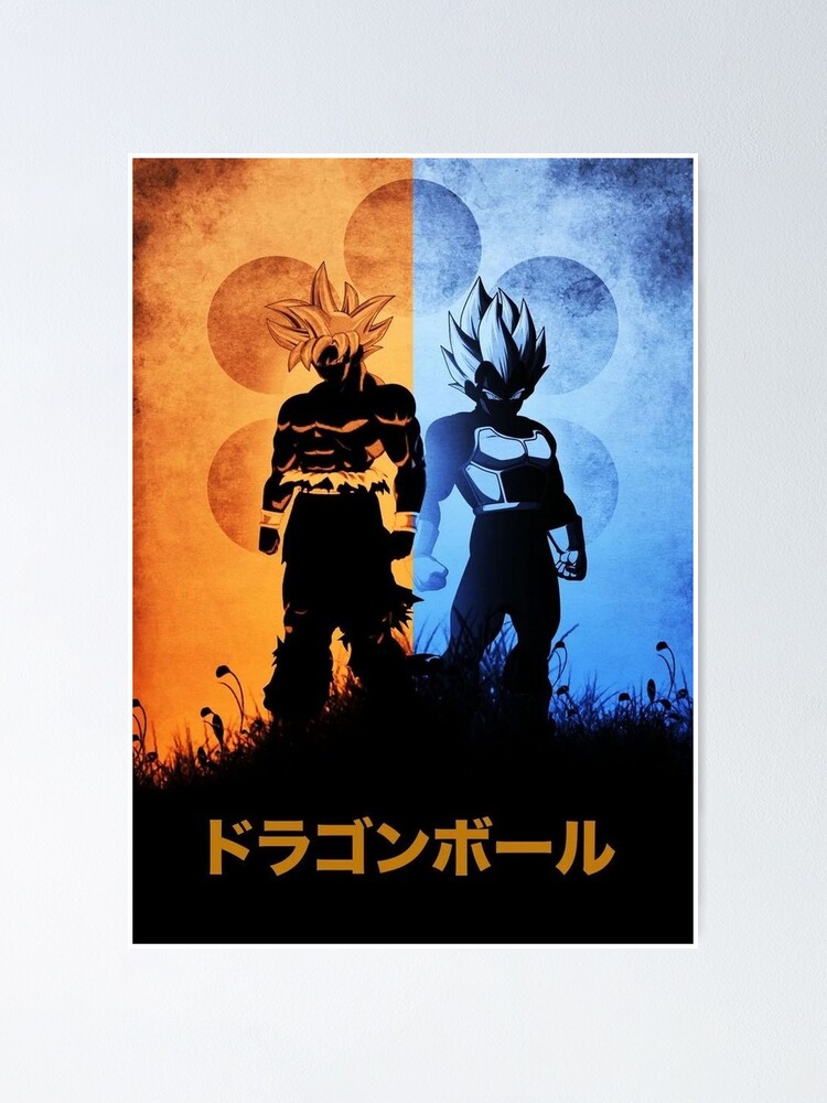 goku and vegeta fanart dragon Ball super  Art Board Print for Sale by  Yashdusane