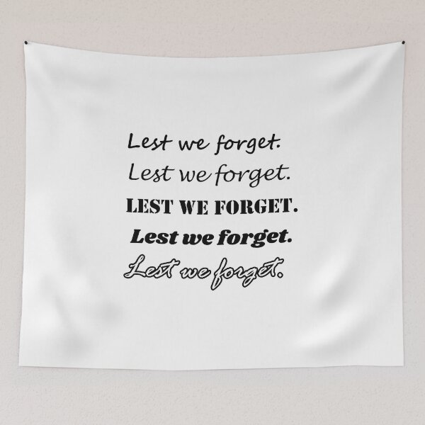 Item preview, Lest we forget, veterans day designed and sold by Manoroma.