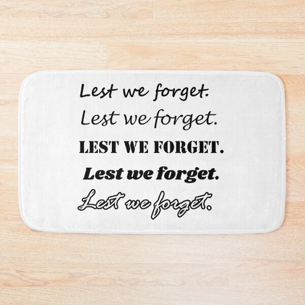 Item preview, Lest we forget, veterans day designed and sold by Manoroma.
