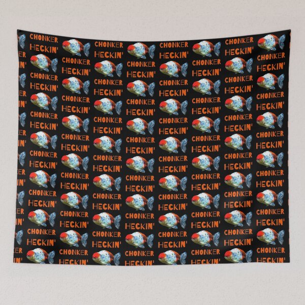 Item preview, Heckin' Chonker Funny Fat Ranchu Goldfish designed and sold by Zurickdesigns.