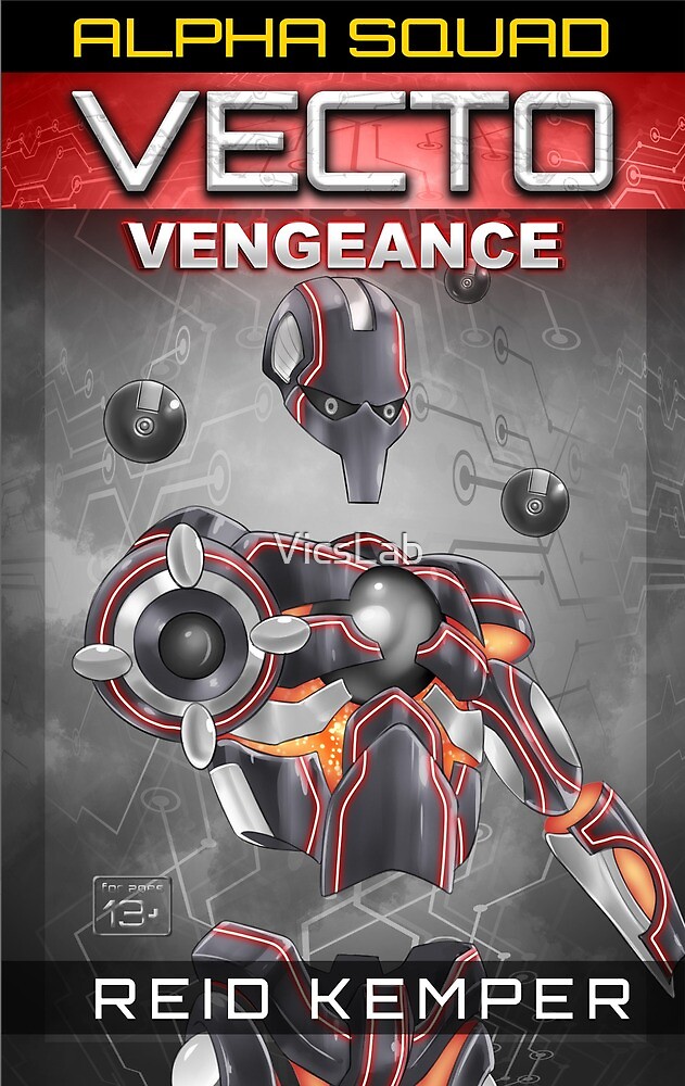 Vecto: Vengeance Book Cover by VicsLab