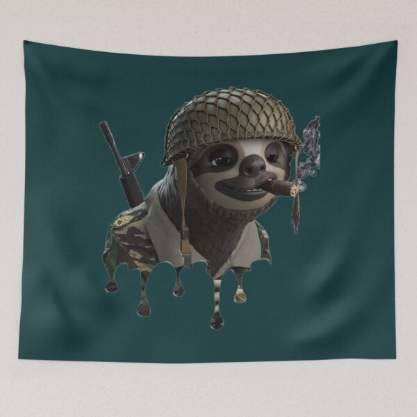 Item preview, redmark Armysloth  tshirt   NFT 12876174 designed and sold by HouseofParbs.