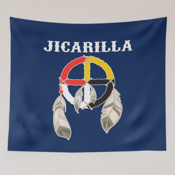 Item preview, Jicarilla Apache Tribe Nation Native Medicine Wheel designed and sold by MagicBoutique.