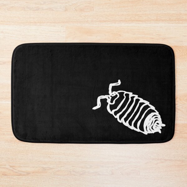 Item preview, Roly poly pill bug line art white designed and sold by Carijn-.