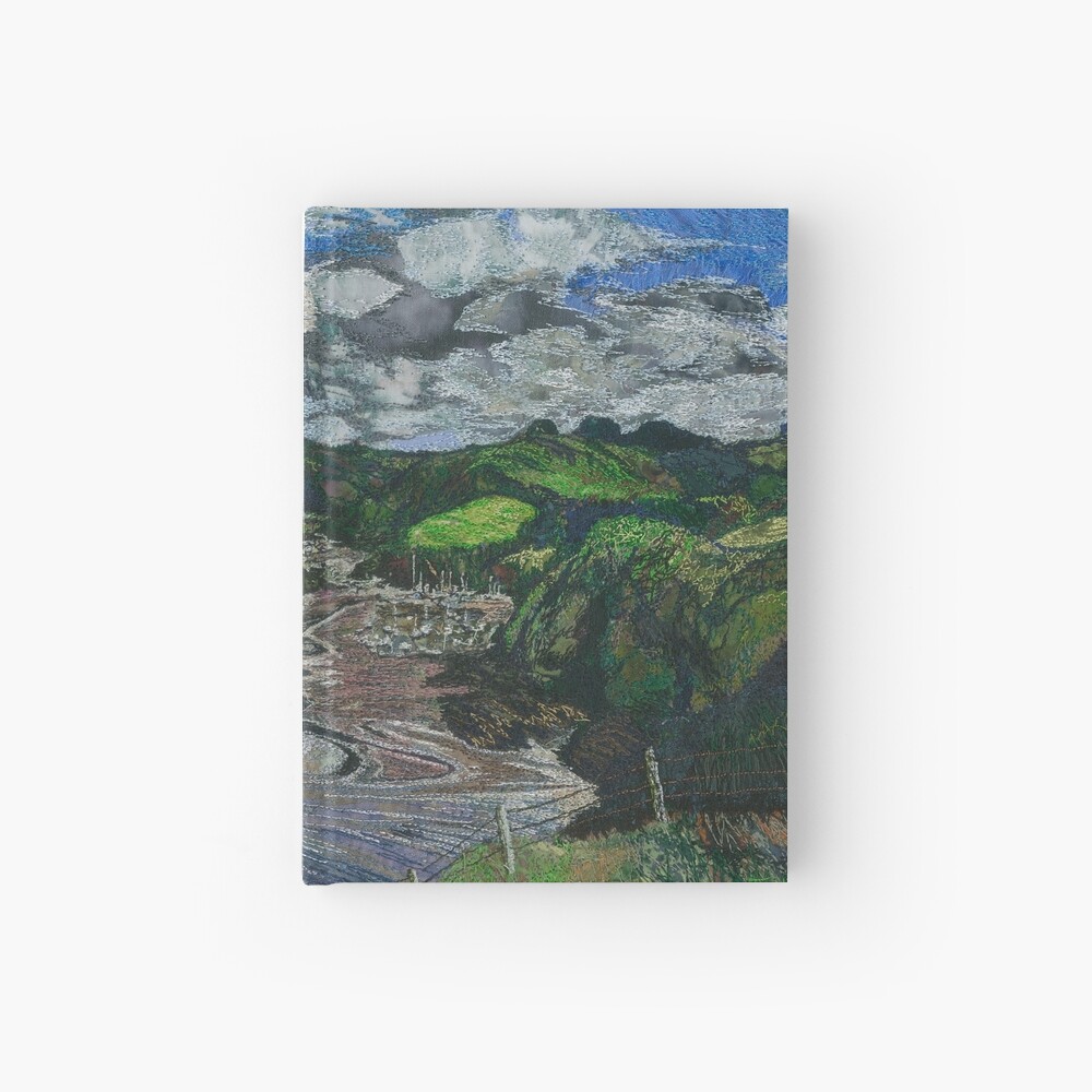 Aperçu de l'œuvre Carnet cartonné créée et vendue par RWTextileArt.