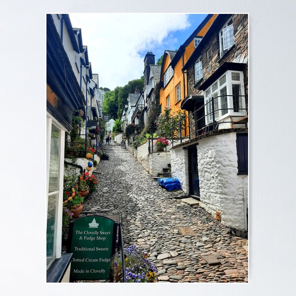 Item preview, Clovelly, North Devon  designed and sold by cpjmathieson.