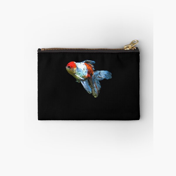 Item preview, Funny Fat Oranda Goldfish designed and sold by Zurickdesigns.
