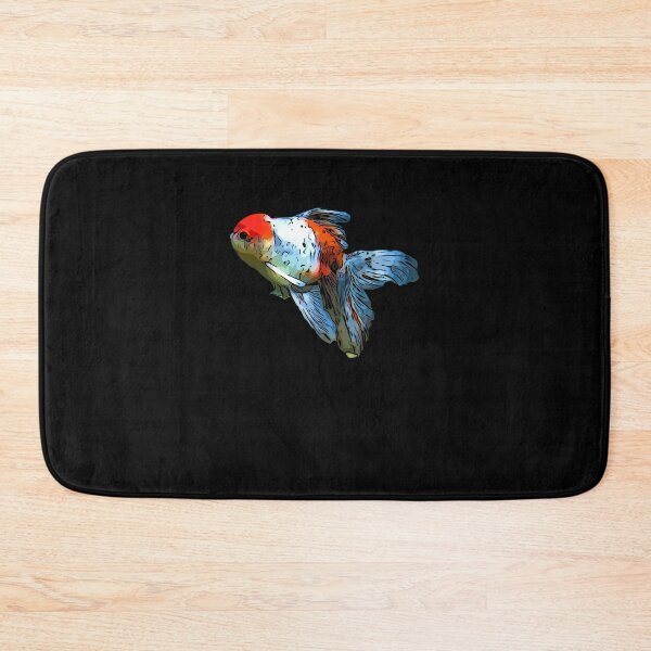 Item preview, Funny Fat Oranda Goldfish designed and sold by Zurickdesigns.