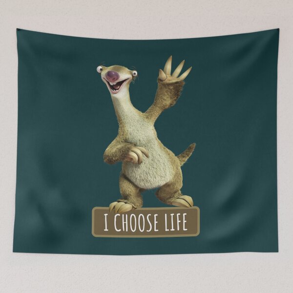 Item preview, Sid I Choose Life Sloth I Choose Life31 designed and sold by HouseofParbs.
