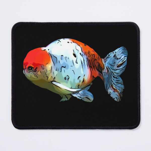Item preview, Funny Fat Ranchu Goldfish designed and sold by Zurickdesigns.