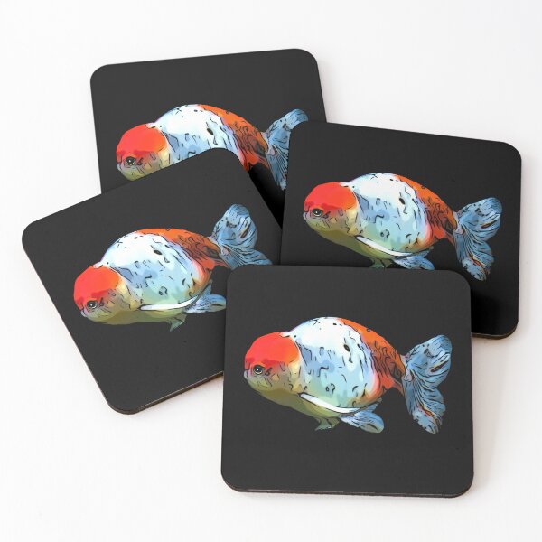 Item preview, Funny Fat Ranchu Goldfish designed and sold by Zurickdesigns.