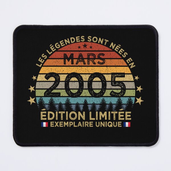Item preview, Anniversaire 18 Ans Les Legendes Sont Nees en Mars 2005 designed and sold by cssdru.