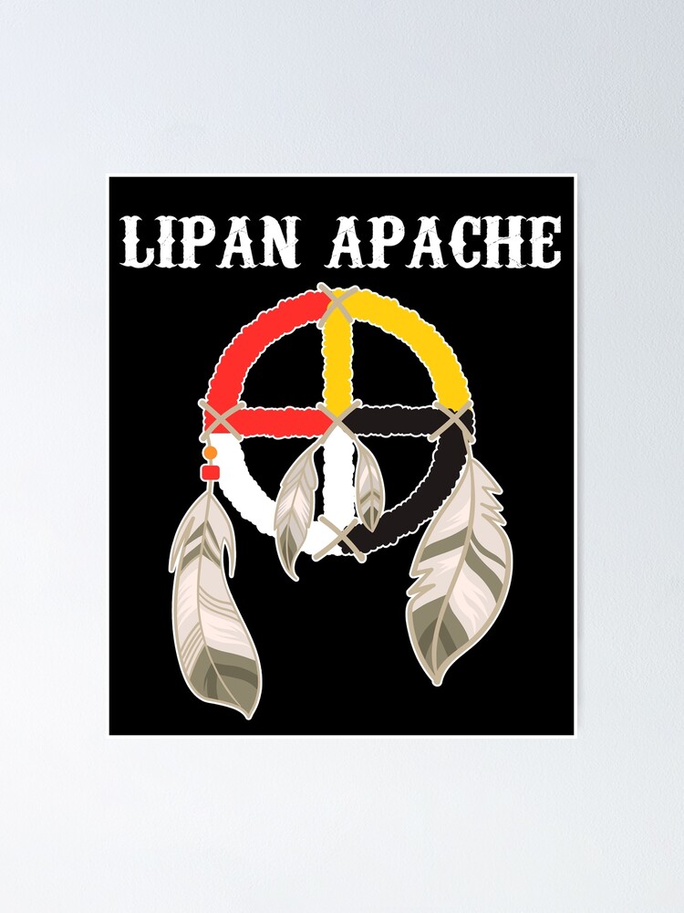 "Lipan Apache Tribe Nation Native Medicine Wheel" Poster for Sale by