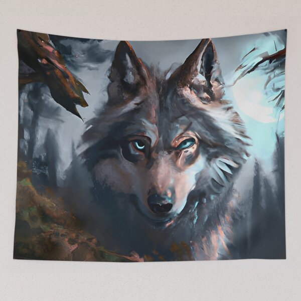 Item preview, Giant Wolf, Ai Generated Art  designed and sold by ACC .