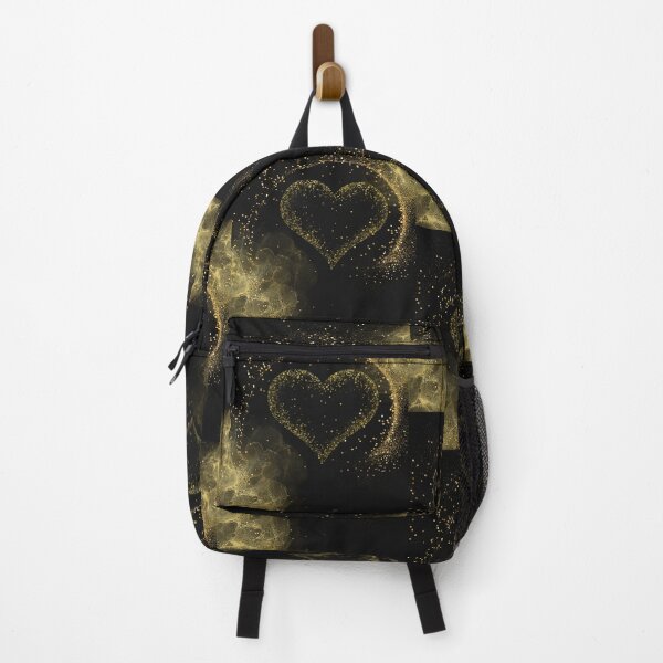 Item preview, heart-black gold designed and sold by GorLorLar.