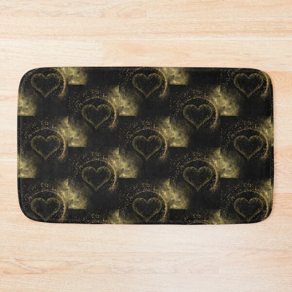 Item preview, heart-black gold designed and sold by GorLorLar.