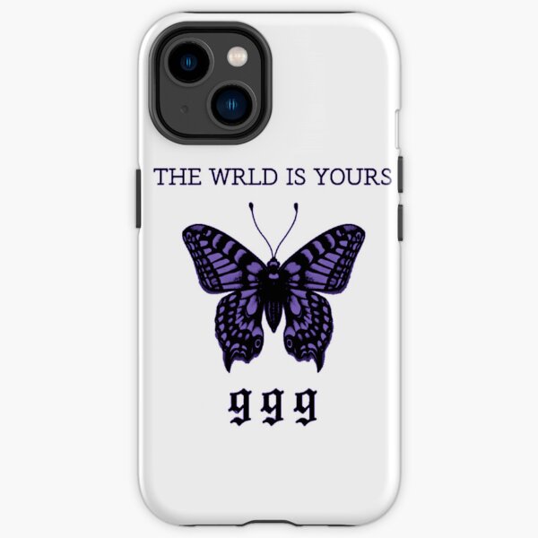 Juice WRLD Die Welt gehört dir Lila iPhone Robuste Hülle