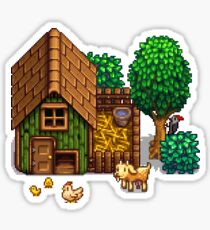 Stardew Valley - Chicken Coop Sticker