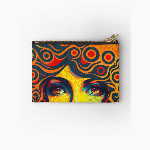 Item preview, 1960s Style Psychodelic portrait of a woman designed and sold by kansaikate.
