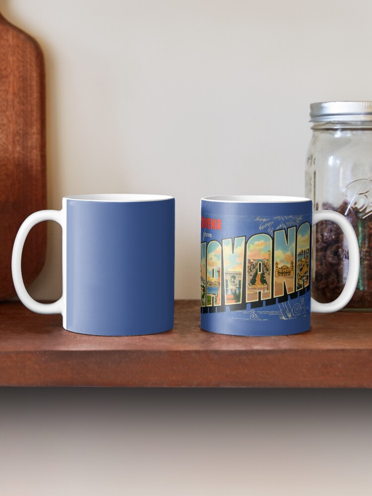 Cuba Travel Retro Banner Cuban Coffee Front & Back Coffee Mug