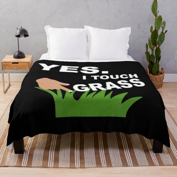Item preview, Yes. I Touch Grass Funny Video Gamer Novelty Funny Meme  designed and sold by simplife-art.