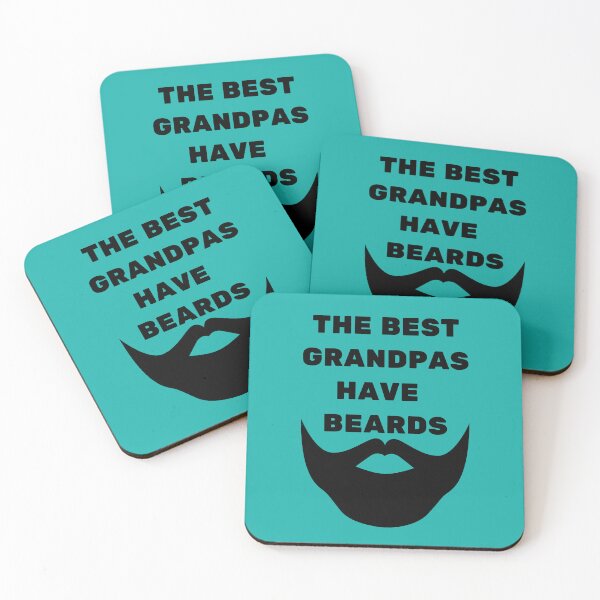 Item preview, The Best GrandPas Have Beards Black designed and sold by Indra Agrawal.