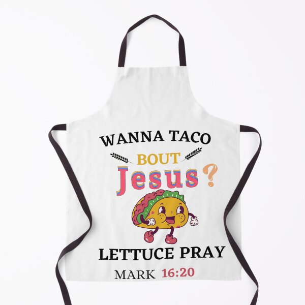 Item preview, Wanna Taco Bout Jesus? Lettuce Pray shirt funny Taco gift T-shirt & sticker… designed and sold by dirlkhiat.