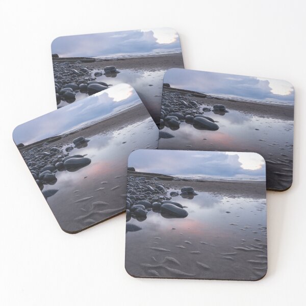Item preview, Westward Ho slipway sunset reflections designed and sold by twymanphoto.