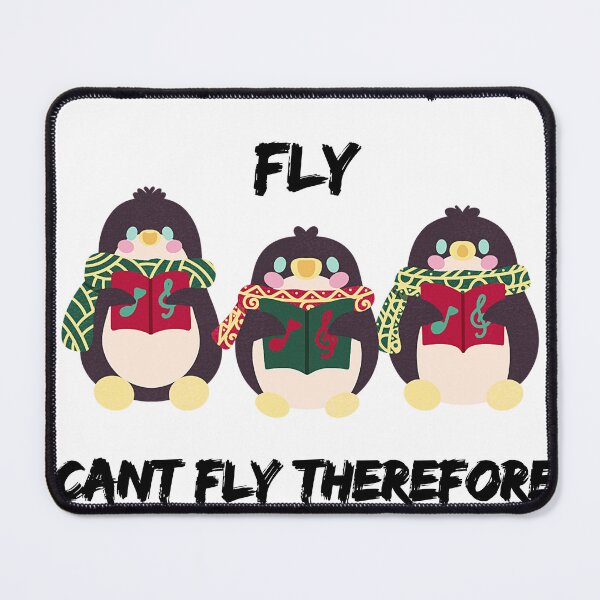 Item preview, Penguins Can't Fly I Cant Fly Therefore I Am A Penguin Sticker designed and sold by BestArtDZ.