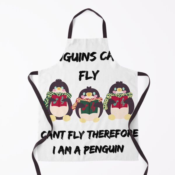 Item preview, Penguins Can't Fly I Cant Fly Therefore I Am A Penguin Sticker designed and sold by BestArtDZ.