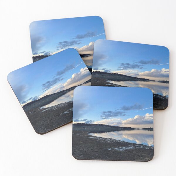 Item preview, Breathtaking view of Lake Batak in Bulgaria // Blue Sky designed and sold by stxqn.