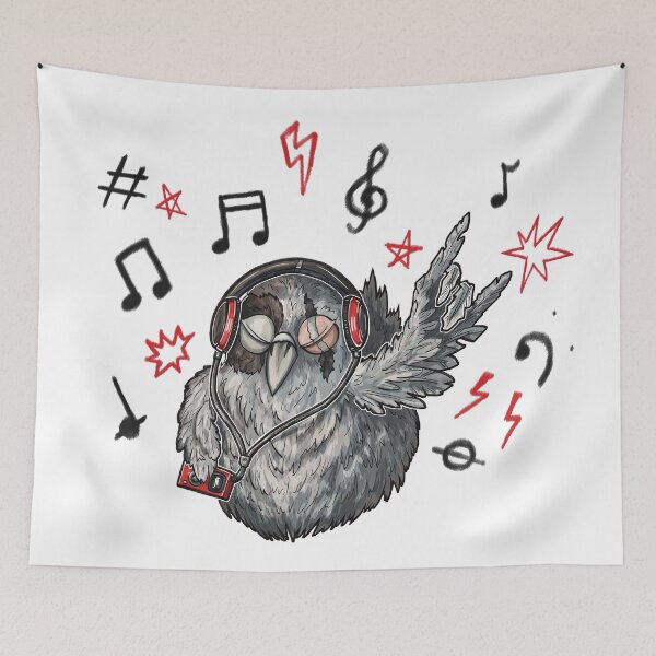 Item preview, Rocking pigeon designed and sold by monksealmoon.