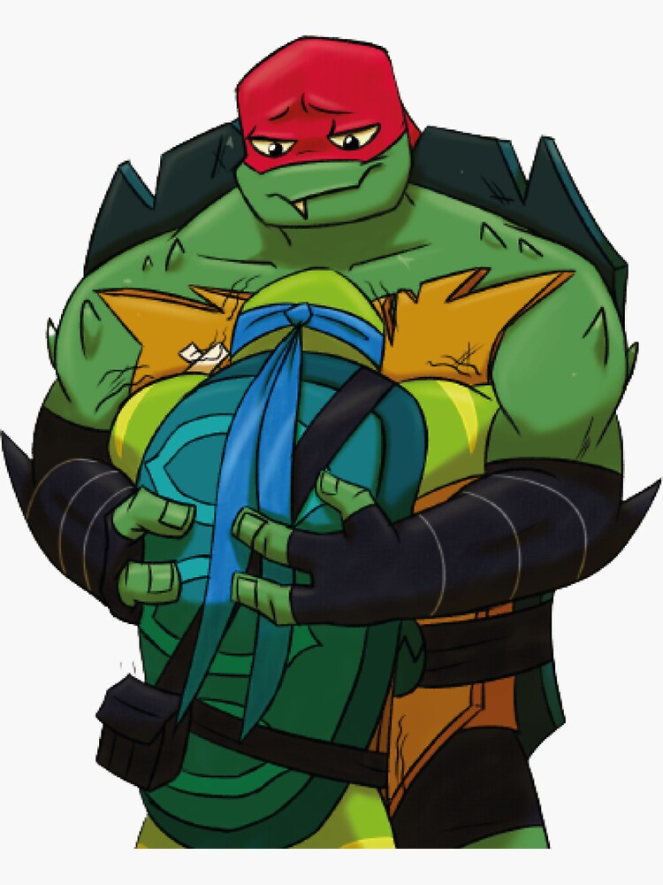 Pin en TMNT raph x leo kiss