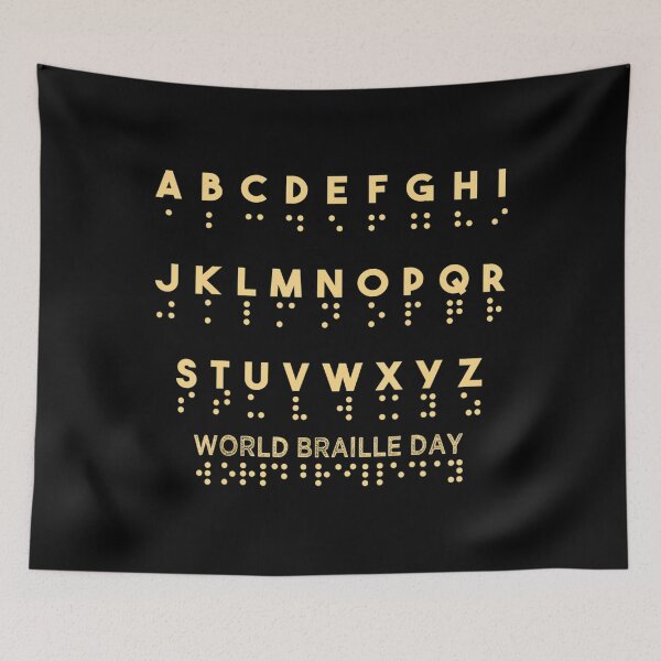 Item preview, World Braille Day Blind Awareness Solidarity designed and sold by simplife-art.