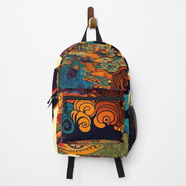 Item preview, Psychodelic Half Face With Random Eyes designed and sold by kansaikate.