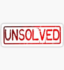 Ungelöst Sticker