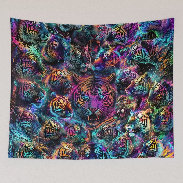 Item preview, Splosion Tiger Collage 2 designed and sold by wumples.