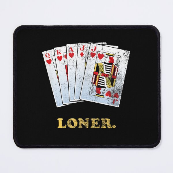 Item preview, Loner Euchre Card Game Players, Funny Euchre Gamer Gift designed and sold by ThePatternArt  ⭐⭐⭐⭐⭐.