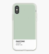 Green Lily Pantone iPhone Case