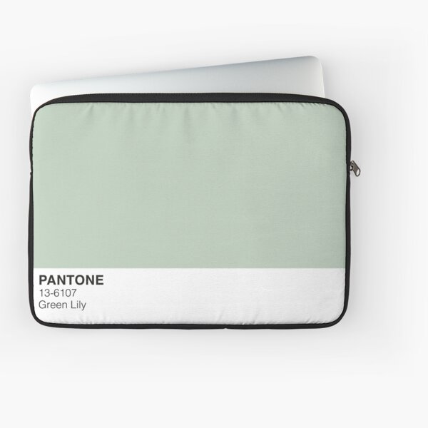 Green Lily Pantone Laptop Sleeve