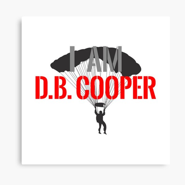 I am DB Cooper - Unsolved Canvas Print