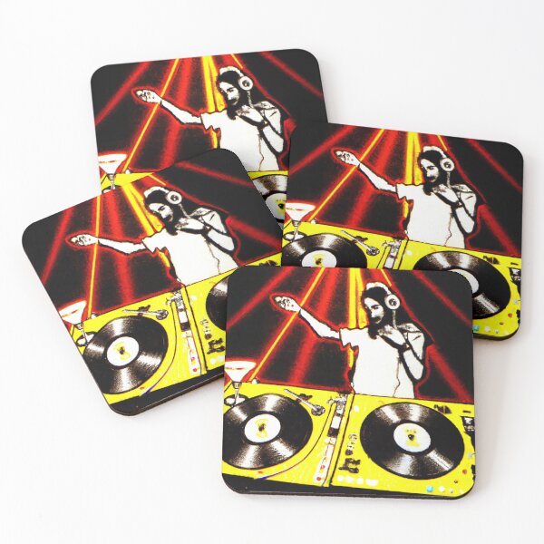 Item preview, God is a DJ Faithless Maxi Jazz T-Shirt designed and sold by AbstractAcid.