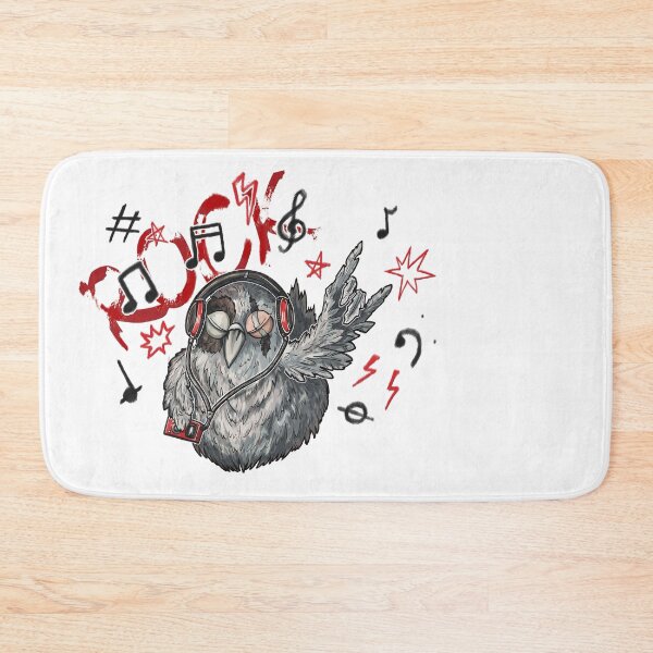 Item preview, Rocking pigeon - ROCK version designed and sold by monksealmoon.