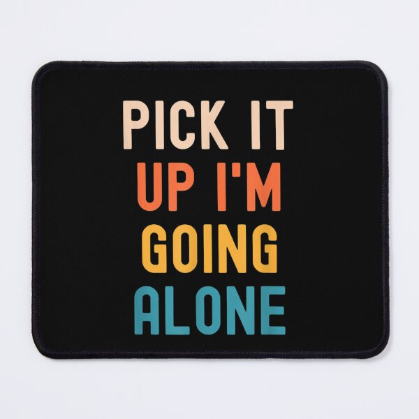 Item preview, Pick It Up I'm Going Alone Euchre Card Game Player, Funny Euchre Gamer Gift  designed and sold by ThePatternArt  ⭐⭐⭐⭐⭐.