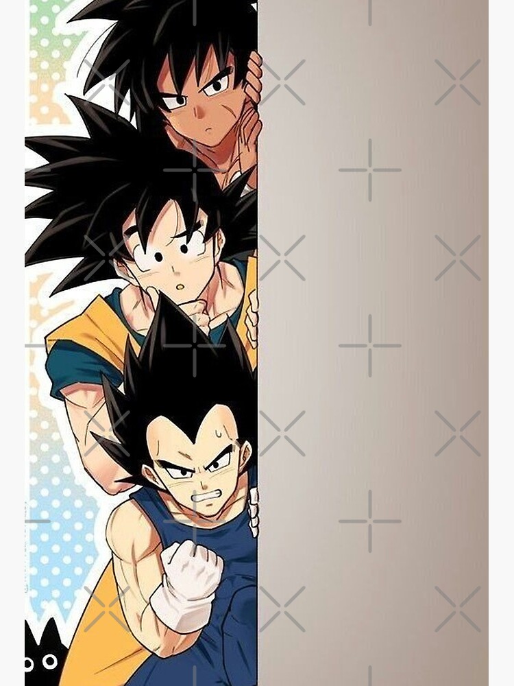 Goku, Vegeta, broly dbs | Sticker