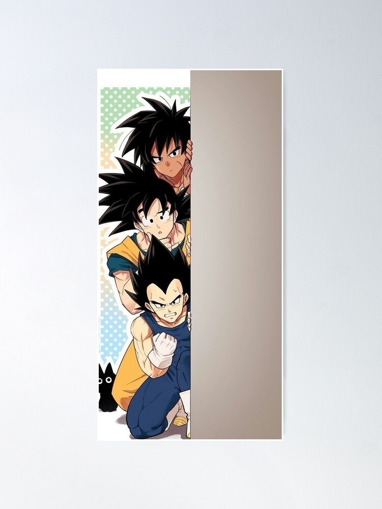 Goku, Vegeta, broly dbs Poster for Sale by Yashdusane